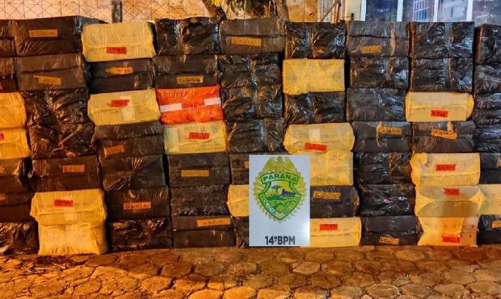 191 caixas de cigarros contrabandeados são apreendidas em Itaipulândia