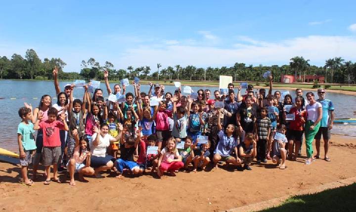 Alunos do CICCA em SH participam de Festival de Canoagem