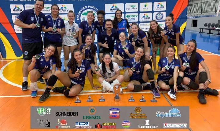 Asavolei conquista acesso à Série A do Paranaense no Sub-19 Feminino