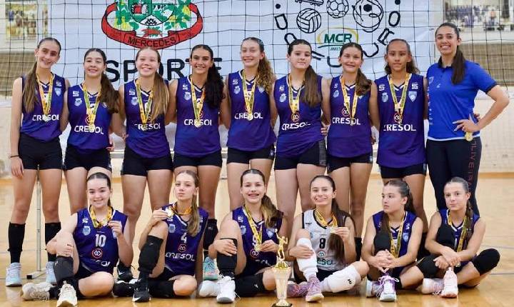 Asavolei/Santa Helena conquista título no feminino e terceiro lugar no masculino na Copa Lindeiros de Voleibol