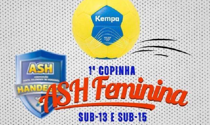 ASH e SMEL realizam 1ª Copinha de Handebol Feminino em SH neste sábado