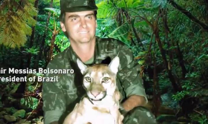 Bolsonaro divulga vídeo com informações descontextualizadas sobre desmatamento no Brasil