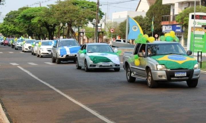 Carreata Cívica em Santa Helena envolverá instituições de ensino e entidades locais