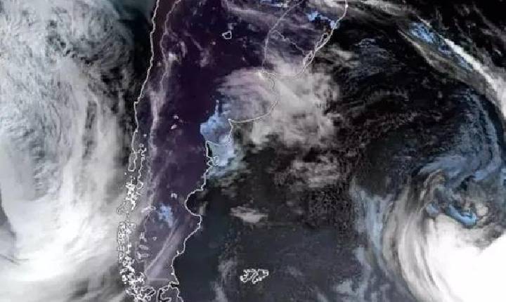 Ciclone extratropical atinge o Sul do Brasil e traz temporais
