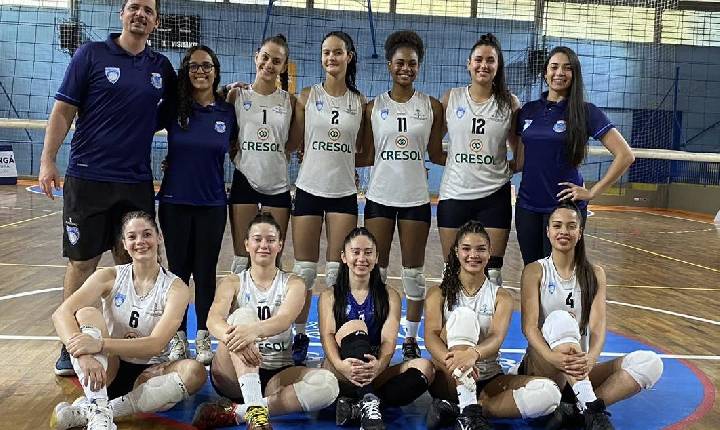 Com 100%, voleibol de Santa Helena está nas quartas de final dos Jogos Escolares