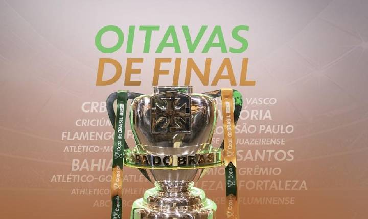 Copa do Brasil: CBF sorteia nesta terça confrontos das oitavas de final