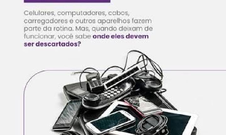 Correios disponibilizam coleta para descarte de eletroeletrônicos