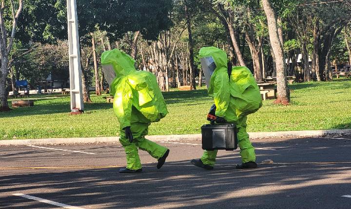 Detector químico é usado pela primeira vez durante operação militar em Santa Helena