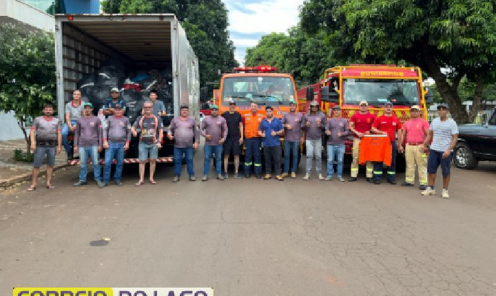 Erechim recebe com aplausos caminhão de doações enviadas de Santa Helena