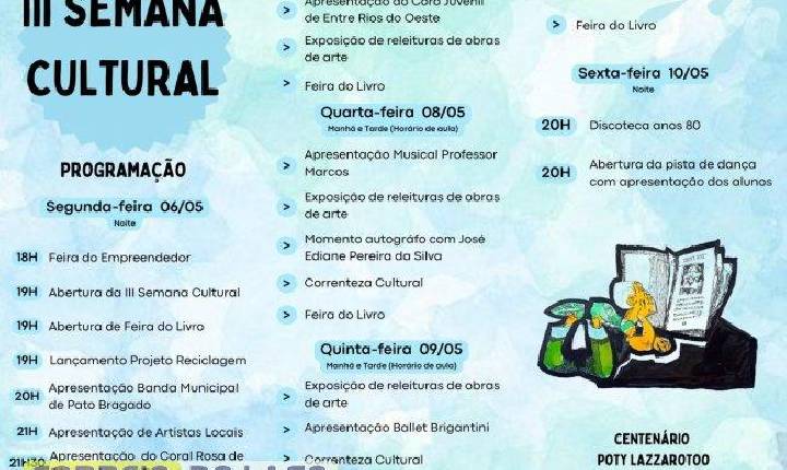 Escolas de São Clemente promovem Semana Cultural e Feira do Empreendedor