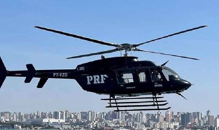 Estado e PRF firmam convênio de cessão de helicóptero para reforçar atendimento