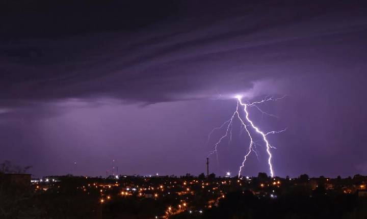 Final de semana deve ser chuvoso e com possibilidade de temporais em Santa Helena