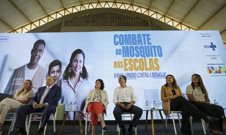 Governo quer mobilizar 25 milhões de estudantes para combater a dengue