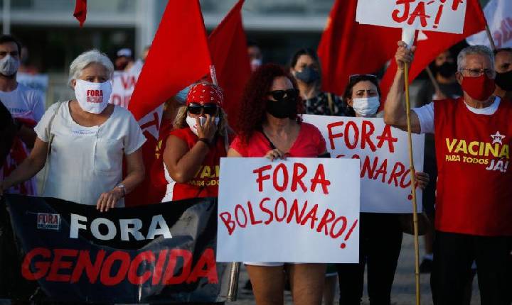 Grupos de esquerda planejam novo ato contra Bolsonaro em 7 de setembro