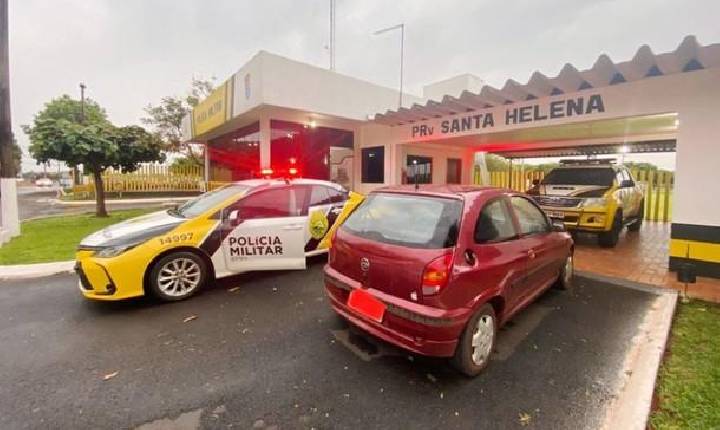 Homem é preso pela PRE por embriaguez ao volante, em Santa Helena