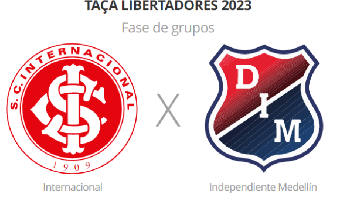 Inter x Independiente Medellín: onde assistir ao vivo, horário e escalações