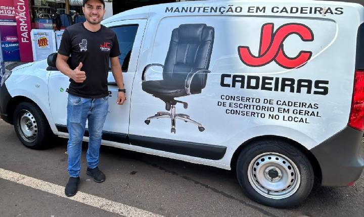 JC Cadeiras oferece serviço itinerante de reforma de cadeiras em Santa Helena e região