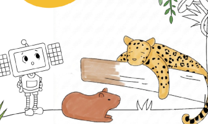 Livro de colorir transforma biomas brasileiros em ferramenta de educação ambiental