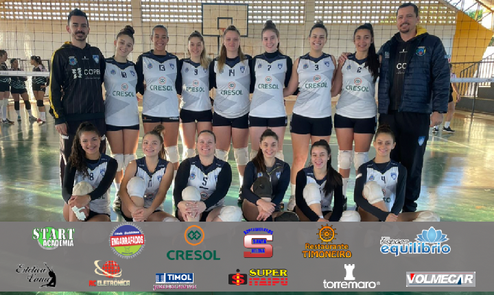 No Voleibol Feminino, Santa Helena se classifica para a semifinal da fase regional dos JAP’S
