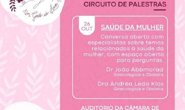 Núcleo da Mulher Empreendedora de Santa Helena promove palestra sobre saúde feminina