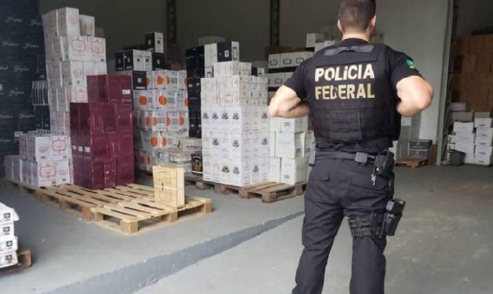 Operação da PF combate descaminho de vinhos argentinos na fronteira