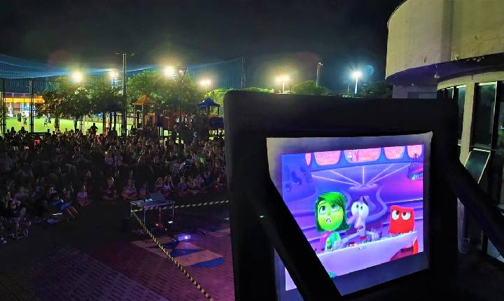 Parceria entre entidades leva experiência de cinema à população santa-helenense