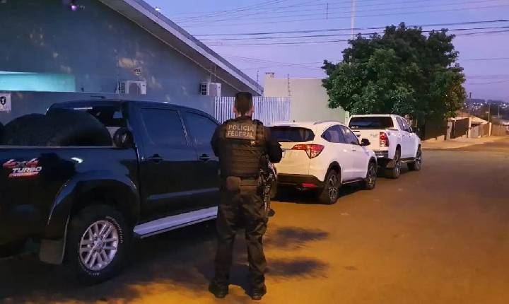 PF deflaga operação contra grupo que monitorava agentes públicos em Cascavel e região