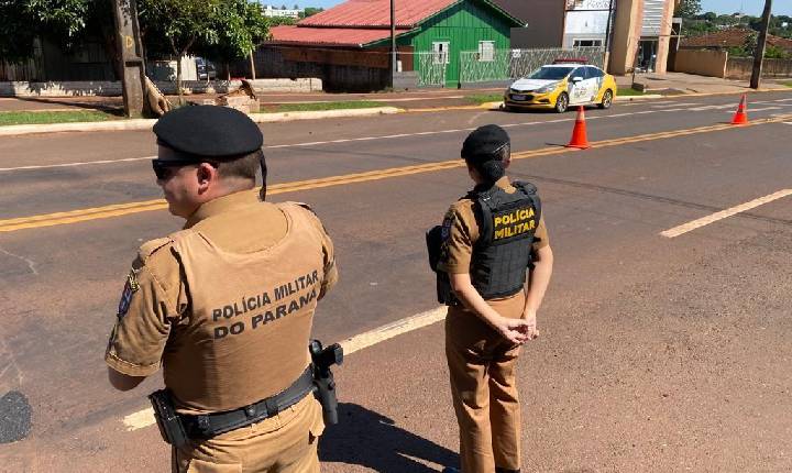 Polícia Militar de Santa Helena desenvolve a 'Operação Força Total Brasil'