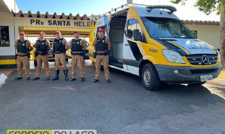 Polícia Rodoviária Estadual de Santa Helena inicia ‘Operação Natal 2023’
