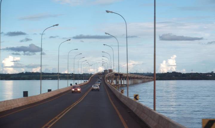 Ponte Ayrton Senna ganha iluminação solar e reforço na segurança; veja o que muda em Guaíra