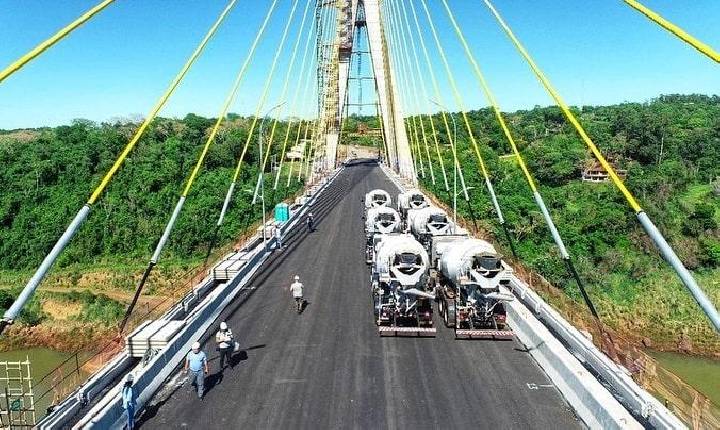 Ponte da Integração é submetida a teste de carga