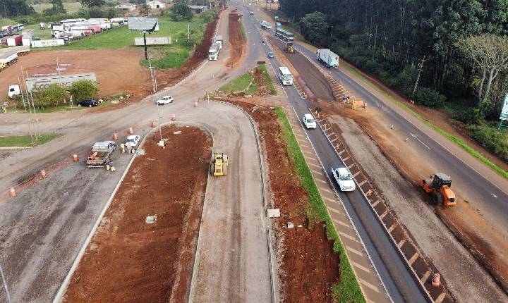 Reta final: obra de duplicação da BR-277 em Cascavel se aproxima de 80%