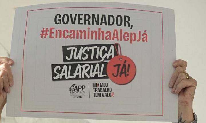 Reunião entre APP-Sindicato e governo Ratinho Jr. é marcada após mobilização na Alep