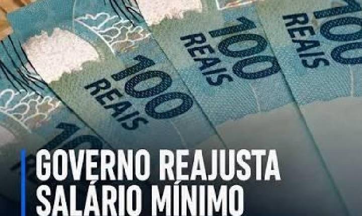 Salário mínimo deverá subir para R$ 1.741 em 2027