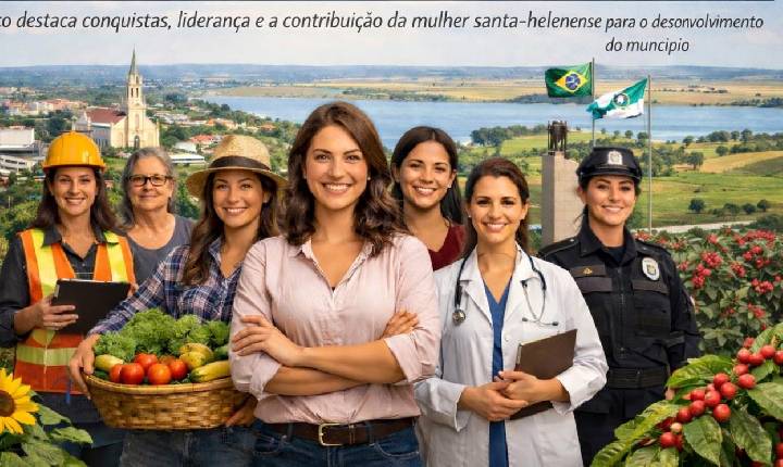 Santa Helena celebra o protagonismo feminino no Mês da Mulher