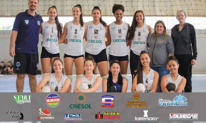 Santa Helena disputa fase final dos Jogos Escolares em busca de título inédito no Voleibol