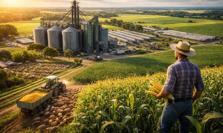 Santa Helena é parte do impulsionamento e crescimento do Paraná se destacando como potência do agronegócio no Oeste