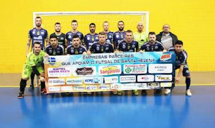 Santa Helena enfrenta São João do Ivaí amanhã pela Taça Bronze de Futsal