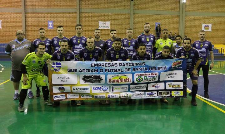 Santa Helena estreia domingo na terceira fase da Taça Bronze de Futsal