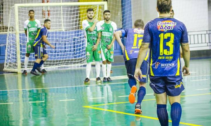 Santa Helena Futsal goleia o Foz Futsal na estreia da Série Bronze 2021