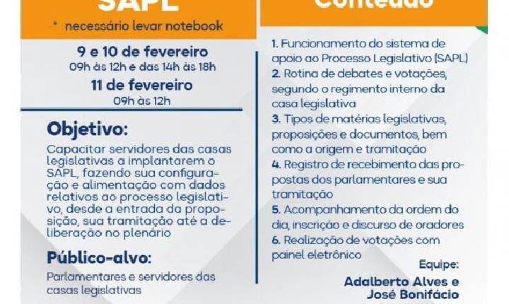 Santa Helena ira sediar cursos gratuitos do Senado Federal