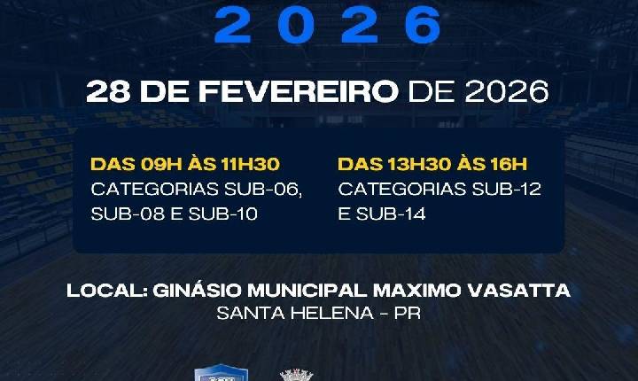 Santa Helena recebe 1º Festival de Mini-Handebol neste sábado