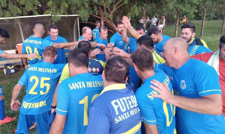Santa Helena vence Matelândia e está classificado na Copa Italianinha Tour 40+