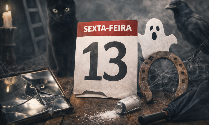 Sexta-feira 13 movimenta mitos, curiosidade e histórias de superstição