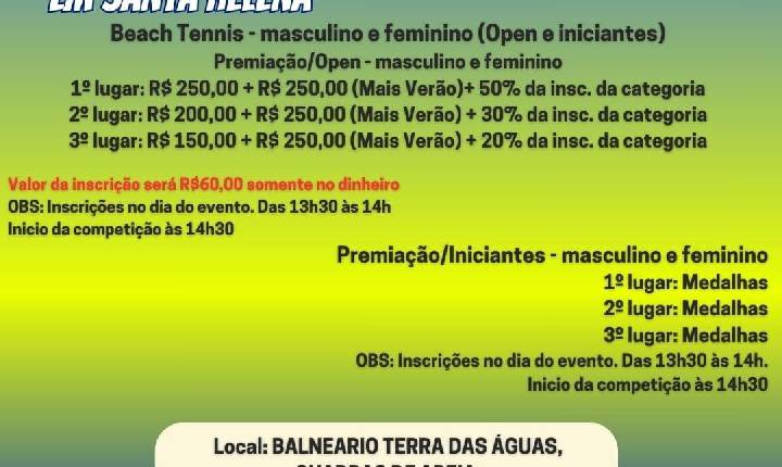 SMEL divulga programação do Mais Verão em Santa Helena