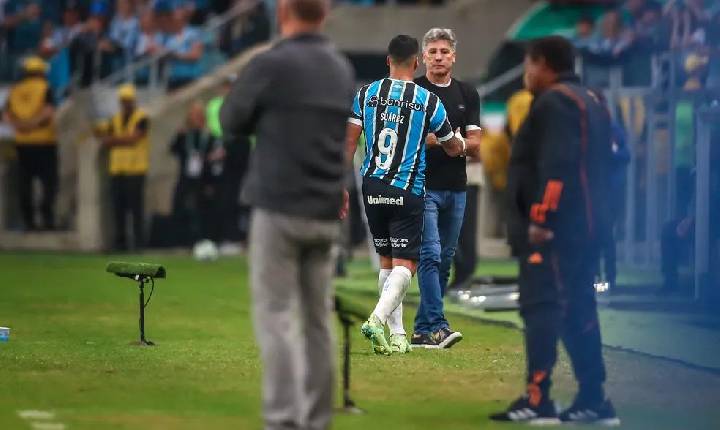 Suárez não ficará no Grêmio em 2024; Inter terá força máxima contra o Goiás no Brasileirão