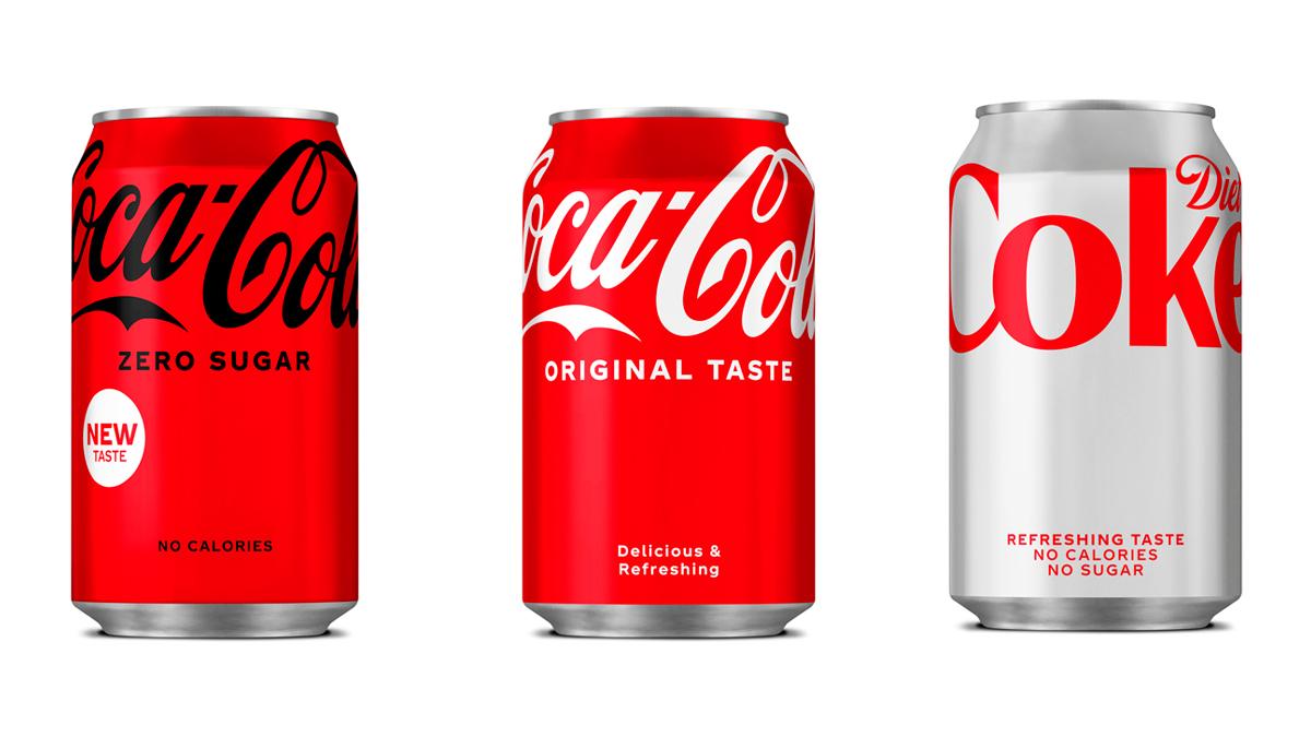 Coca-Cola lança nova receita de Coca-Cola Sem Açúcar, que também ganha identidade visual repaginada