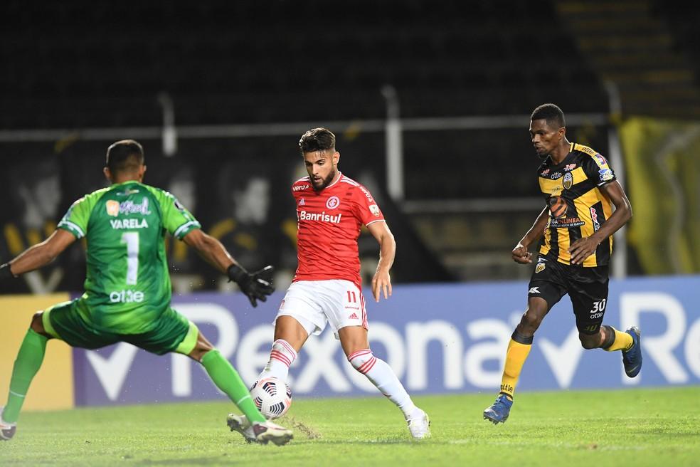 Inter sai na frente, mas sofre com apagão e perde de virada para o Deportivo Táchira