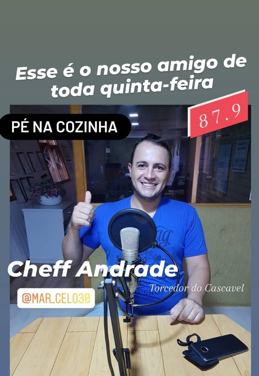 Pé na Cozinha - Com Cheff Andrade - receita da Sopa de pastel - 22/04/21
