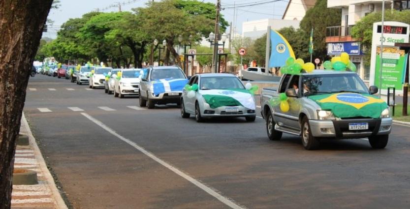 Carreata Cívica em Santa Helena envolverá instituições de ensino e entidades locais